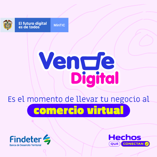 Vende Digital Es el momento de llevar tu negocio al comercio virtual Vende Digital Es el momento de llevar tu negocio al comercio virtual